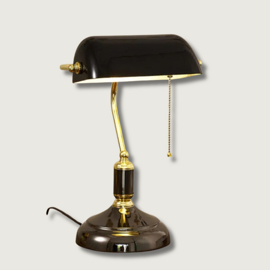 GlassOpulence - Stylish European Table Lamp