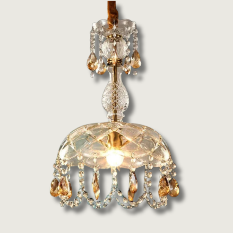 OpalGleam - Luxury Crystal Chandelier