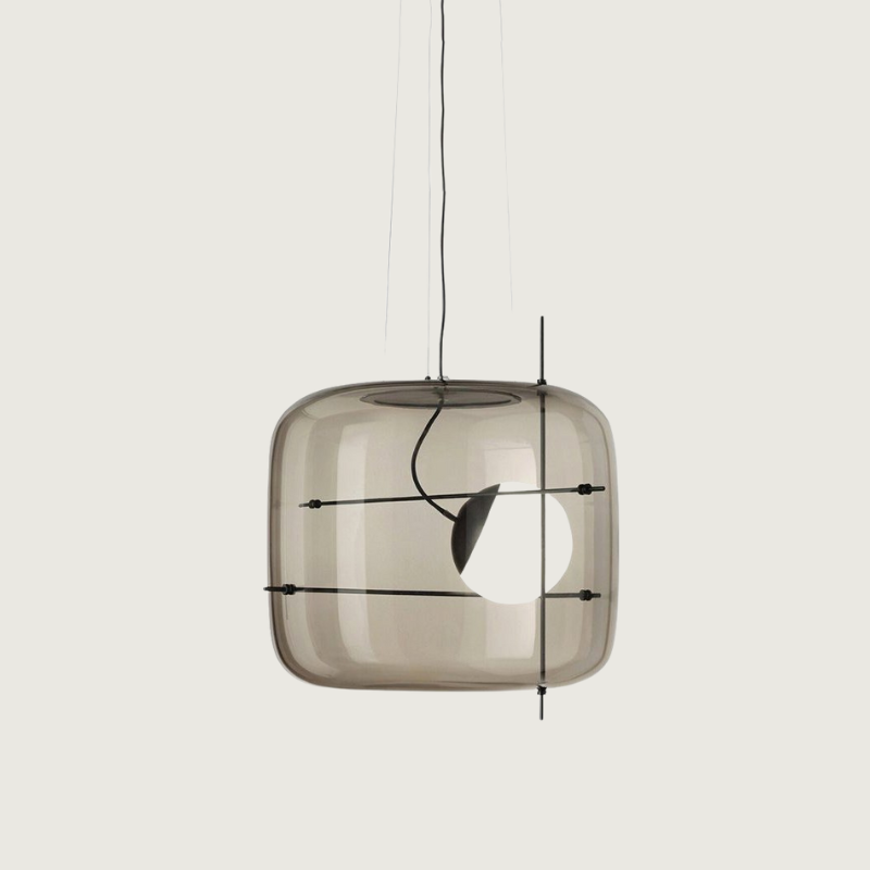 CognacLuxe - Stijlvolle Glas Pendelleuchte