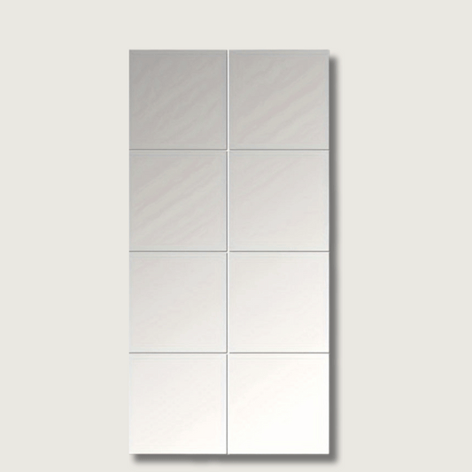 EleganceTiles - 8 stilfulde selvklæbende spejltile til hjemmedekoration