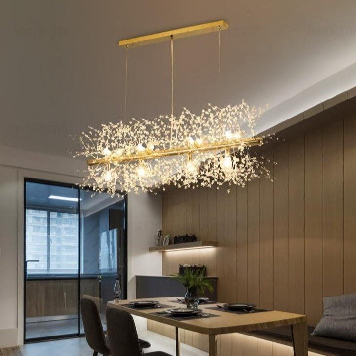 CrystalGlare – Elegant Crystal Snowflake Chandelier