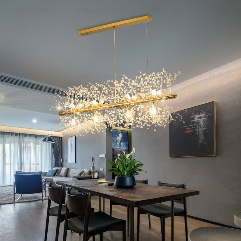 CrystalGlare – Elegant Crystal Snowflake Chandelier