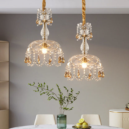 OpalGleam - Luxury Crystal Chandelier