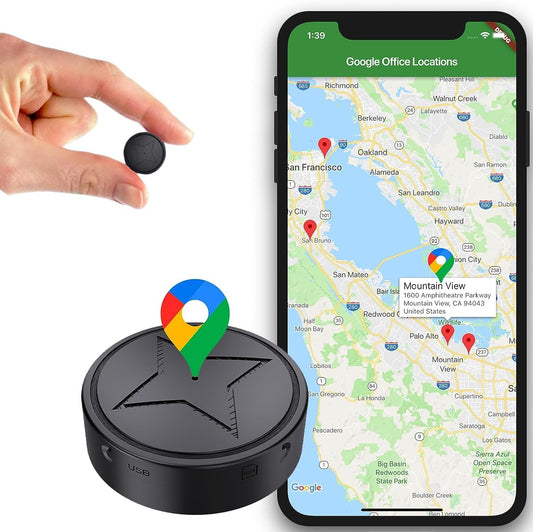 Ultracompact Magnetic GPS Tracker for Car and Vehicle Tracking – Real-Time Location Device for Pets and Valuables-1