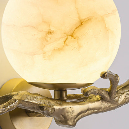 MarbleGlow - Moderne Wandlampe