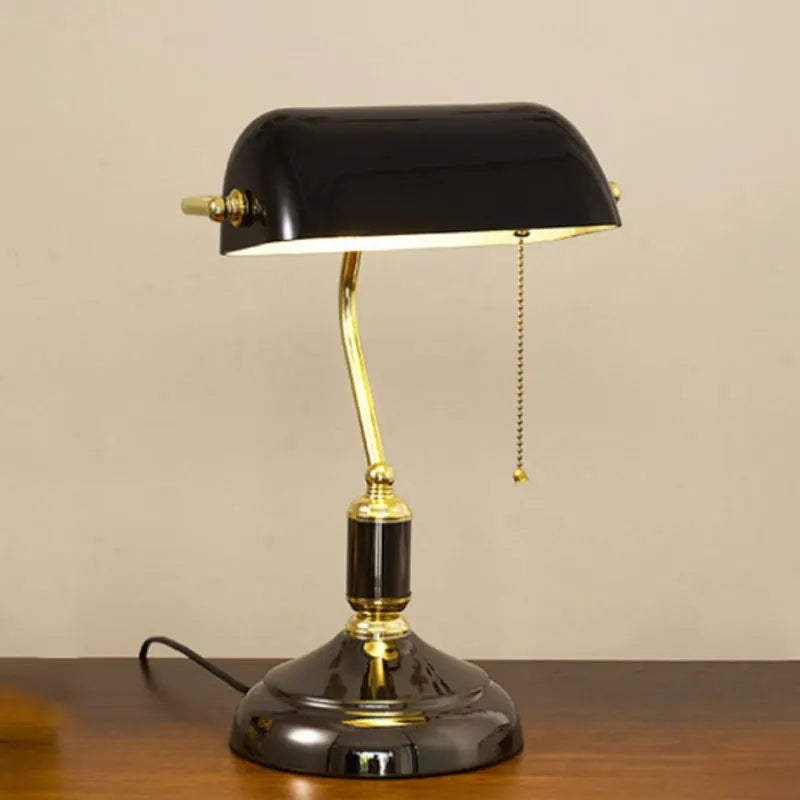 GlassOpulence - Stylish European Table Lamp