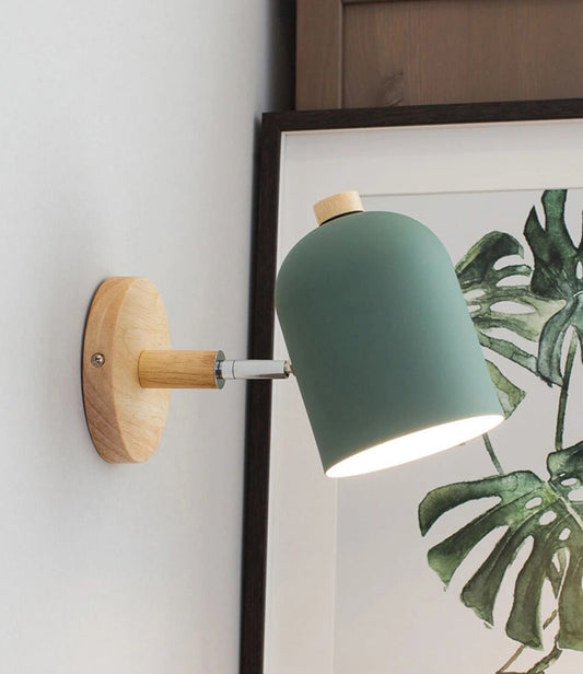 NordicGlow – Wood Wall Pendant Lamp