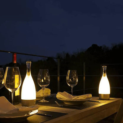 CorkGlow - Wine Bottle Table Lamp