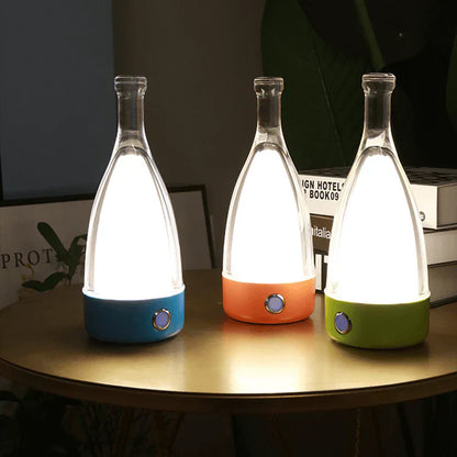 CorkGlow - Wine Bottle Table Lamp