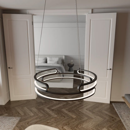 MetalAura - Sophisticated Hanging Lamp