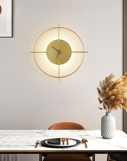 RadiantTime - Kristall Wanduhr Design