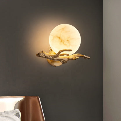 MarbleGlow – Modern Wall Lamp