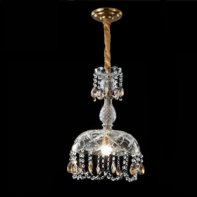 OpalGleam - Luxury Crystal Chandelier